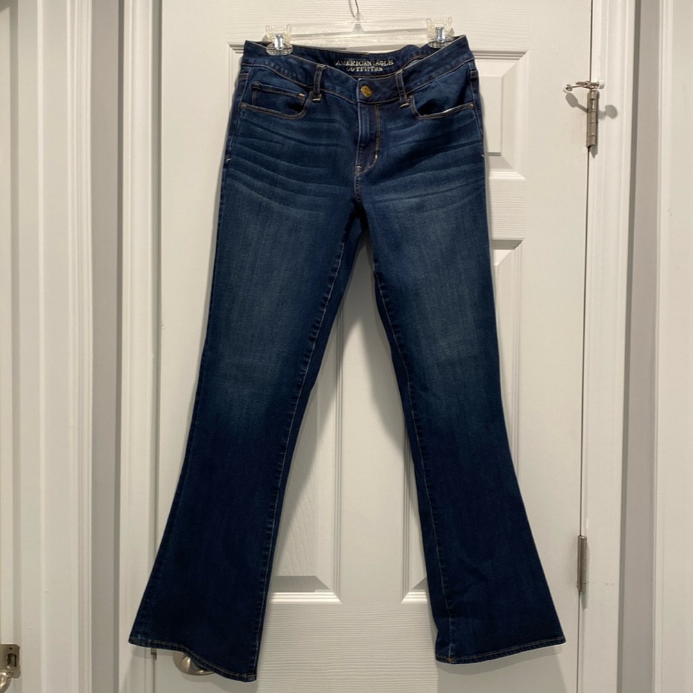 American Eagle skinny kick jeans